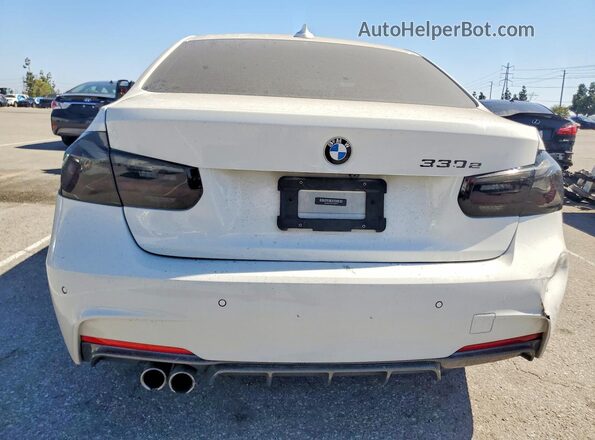 WBA8E1C30HA158678 2017 BMW 3 SERIES White Front interior view
