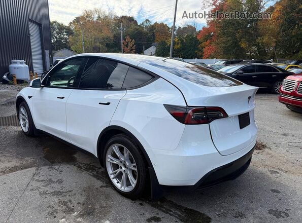 5YJYGDEE5MF295078 2021 TESLA MODEL Белый Передняя правая четверть