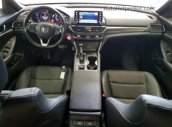 1HGCV1F36NA091381 2022 HONDA ACCORD White Widok deski rozdzielczej
