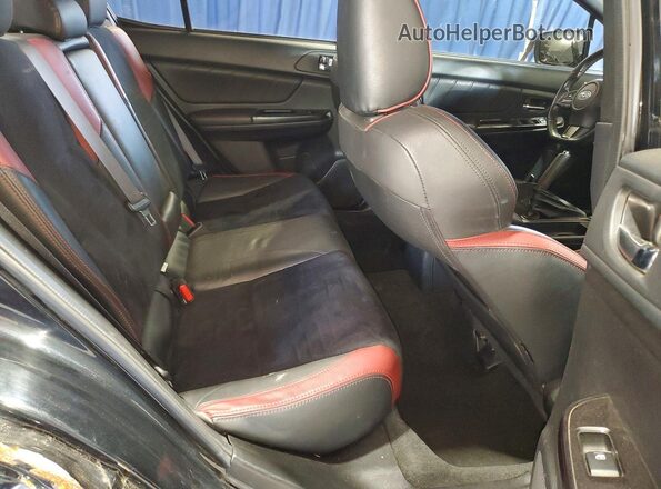 JF1VA1B68K9817778 2019 SUBARU WRX Black Rear interior view