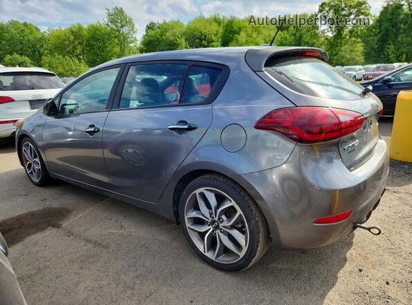 KNAFZ5A35G5592172 2016 KIA FORTE Серебряный Задняя правая четверть