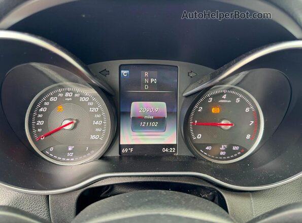 WDDWF4KB7GR151475 2016 MERCEDES-BENZ C Black Front interior view