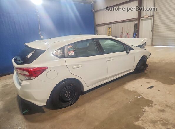 4S3GTAA65K3759548 2019 SUBARU IMPREZA Белый Передняя правая четверть