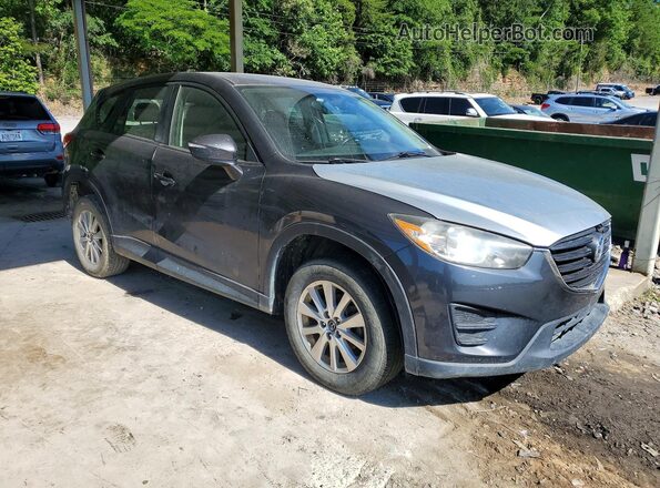 JM3KE2BY6G0832131 2016 MAZDA CX-5 Gray Vista frontal