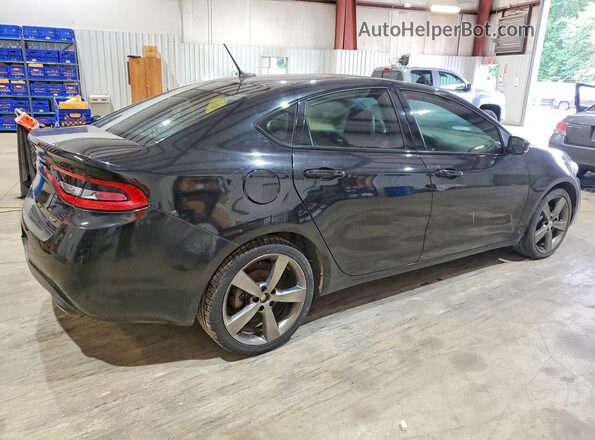 1C3CDFEB8GD644061 2016 DODGE DART Black Передня права чверть