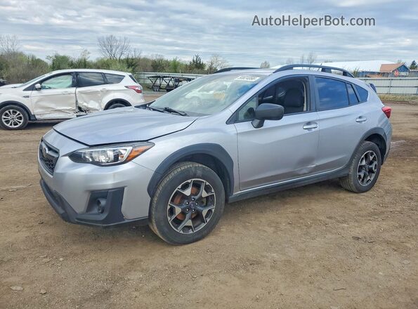 JF2GTAACXK8340699 2019 SUBARU CROSSTREK Серебряный Задняя левая четверть
