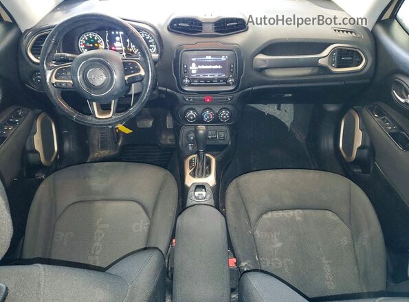 ZACCJBBT6GPD80561 2016 JEEP RENEGADE Желто-коричневый Вид щитка приборов