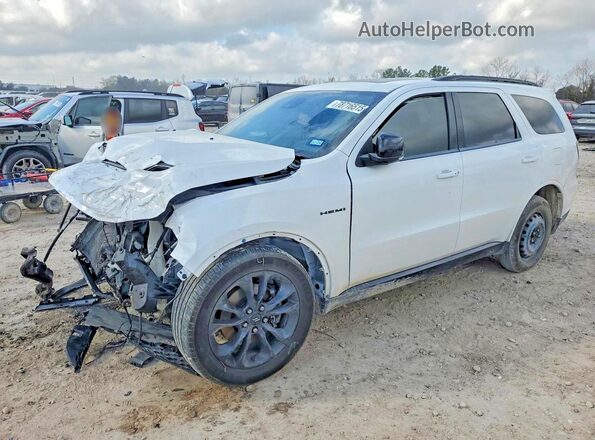 1C4SDHCT7PC715030 2023 DODGE DURANGO Белый Передняя левая четверть