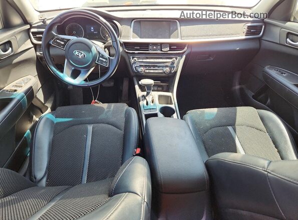 5XXGT4L32KG349942 2019 KIA OPTIMA Белый Вид щитка приборов
