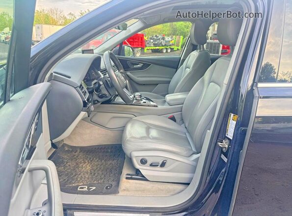 WA1LAAF7XKD008245 2019 AUDI Q7 Черный Вид наклейки с VIN-кодом