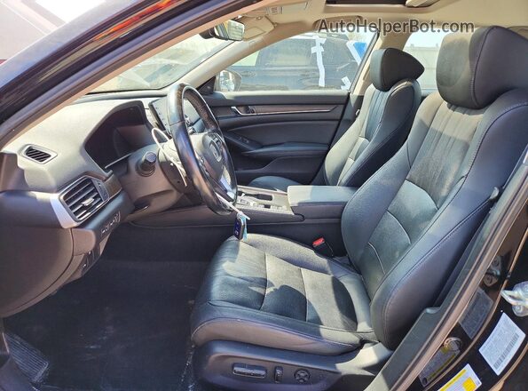 1HGCV3F90LA011263 2020 HONDA ACCORD Black Вид панелі приладів