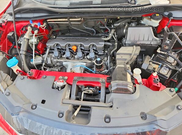 3CZRU5H37HG710182 2017 HONDA HR-V Red Widok komory silnika