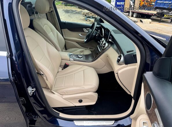 WDC0G4KB1K1001831 2019 MERCEDES-BENZ GLC-CLASS Blue უკანა ხედი