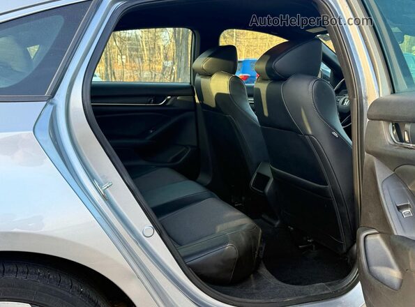 1HGCV3F24NA041730 2022 HONDA ACCORD Silver Вид ззаду