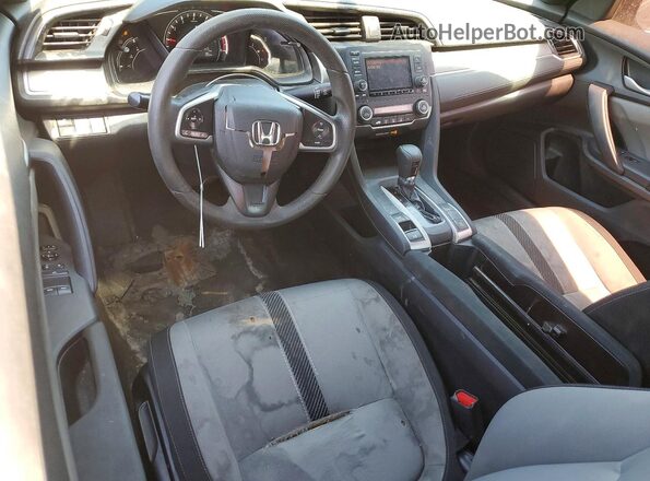 2HGFC4B55JH301475 2018 HONDA CIVIC Черный Вид щитка приборов