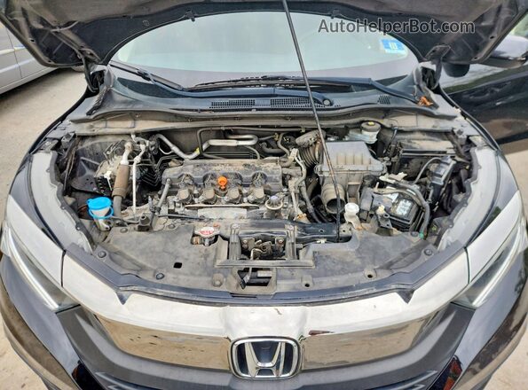 3CZRU6H35KG704295 2019 HONDA HR-V Black Widok komory silnika