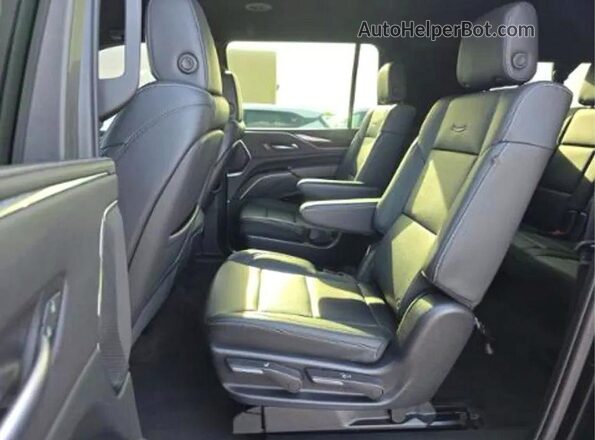 1GYS4JKT9NR304547 2022 CADILLAC ESCALADE Черный Вид сзади