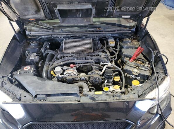 JF1VA1B68K9817778 2019 SUBARU WRX Black Engine compartment view