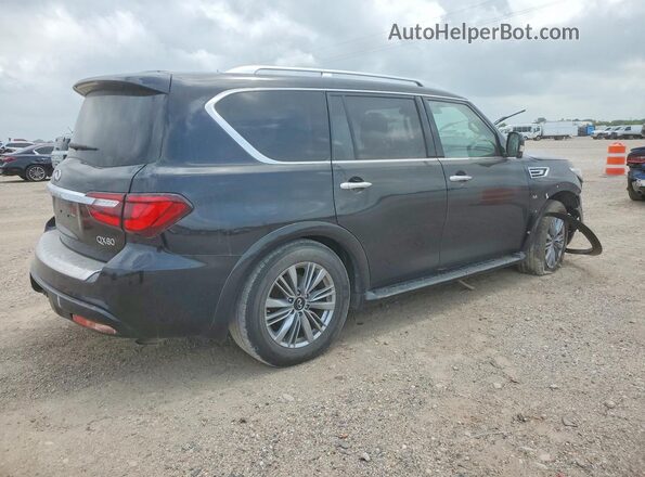 JN8AZ2NF4K9685982 2019 INFINITI QX80 Black Передня права чверть