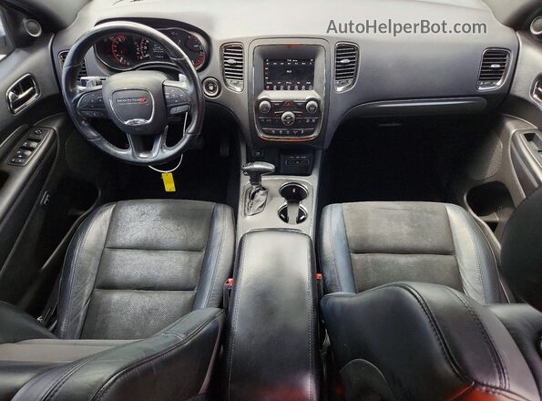 1C4RDHDG7KC824466 2019 DODGE DURANGO Black Widok zestawu wskaźników
