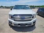 2018 Ford F150 Super Cab White vin: 1FTEX1EPXJFD05744