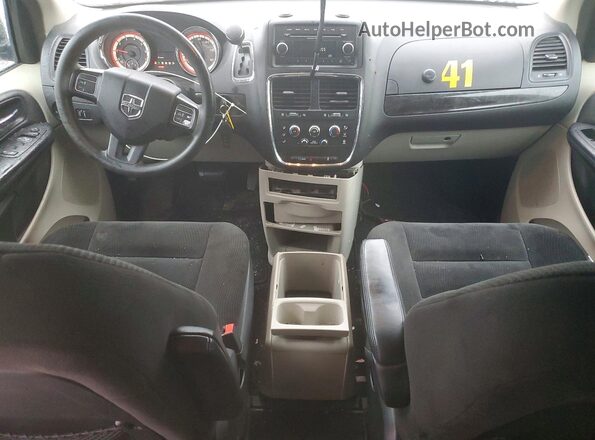 2C4RDGBG5GR192028 2016 DODGE CARAVAN Белый Вид щитка приборов