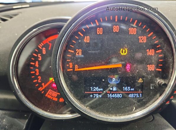WMWLU5C52H2E81083 2017 MINI COOPER Синий Вид задних сидений
