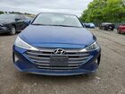 2019 Hyundai Elantra Se Синий vin: 5NPD74LF3KH449263