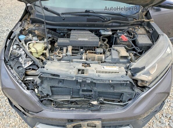 7FARW1H50HE000688 2017 HONDA CRV Серый Вид наклейки с VIN-кодом