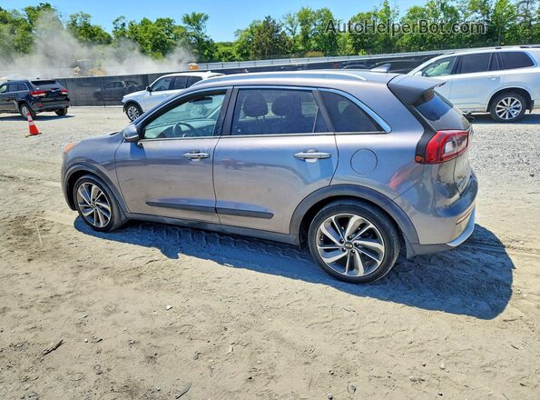 KNDCE3LC3H5090507 2017 KIA NIRO Серый Задняя правая четверть
