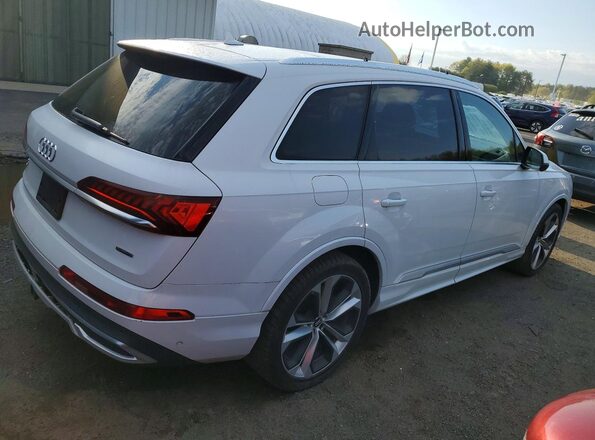 WA1VXAF76LD001088 2020 AUDI Q7 White Przód prawy