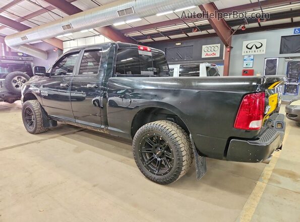 1C6RR7GT1GS245479 2016 RAM 1500 Черный Задняя правая четверть