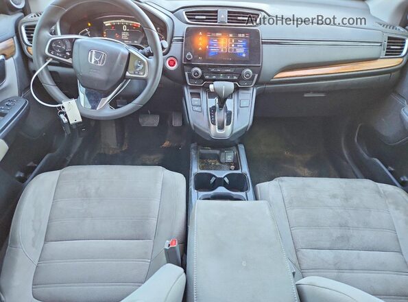 7FARW1H5XJE012644 2018 HONDA CRV Серый Вид щитка приборов
