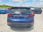 2019 Hyundai Santa Fe Se Blue vin: 5NMS23AD5KH106937