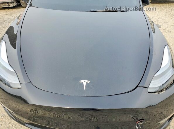 7SAYGAEE2SF239064 2025 TESLA MODEL Черный Вид подкапотного пространства