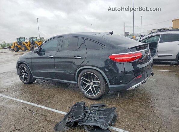 4JGED6EB8GA032525 2016 MERCEDES-BENZ GLE Black Задня права чверть