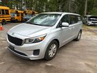 2016 Kia Sedona L Серый vin: KNDMA5C16G6114169