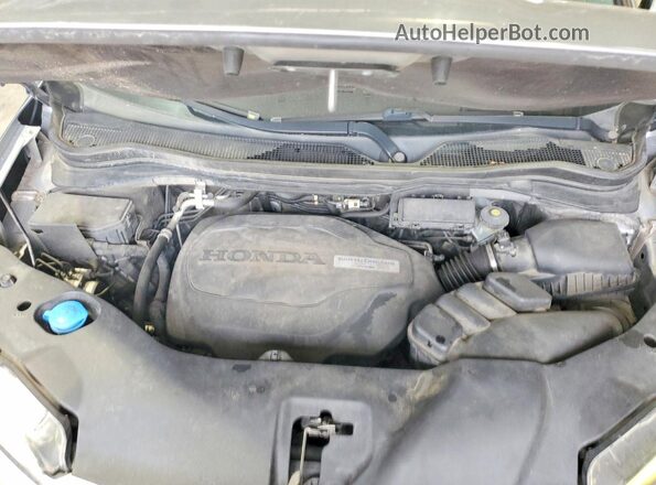 5FPYK3F7XHB006086 2017 HONDA RIDGELINE Gray Engine compartment view