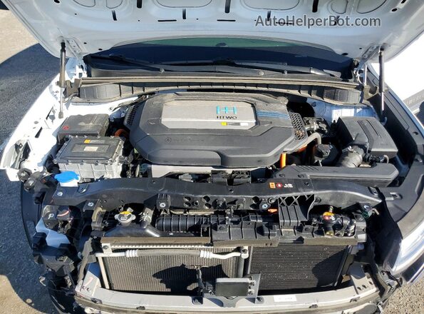 KM8J84A61PU033997 2023 HYUNDAI NEXO White Vista de la etiqueta del VIN