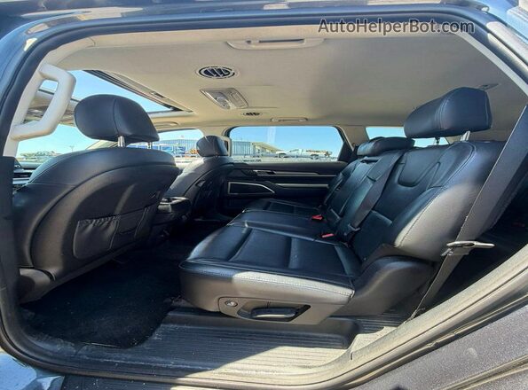 5XYP6DHC3LG037187 2020 KIA TELLURIDE Серый Вид салона спереди