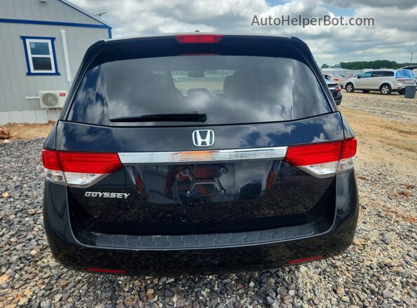 5FNRL5H60HB012148 2017 HONDA ODYSSEY Black Vista interior delantera