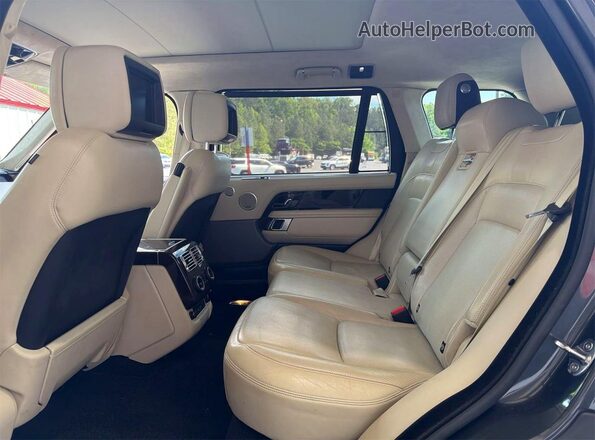 SALGS5RE2JA382234 2018 LAND ROVER RANGE Черный Вид сзади