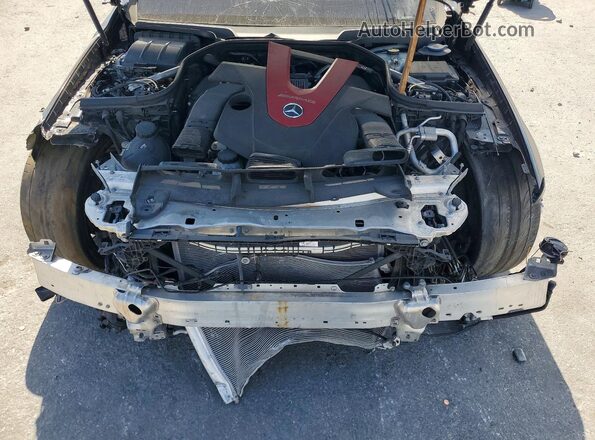 WDDZF6EB8JA348794 2018 MERCEDES-BENZ E Черный Вид подкапотного пространства