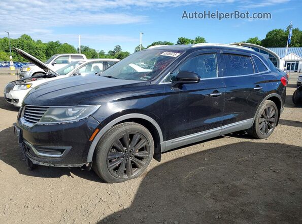 2LMPJ8LP1HBL29397 2017 LINCOLN MKX Черный Задняя левая четверть