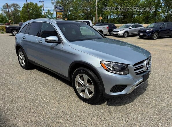WDC0G4KB7JV102881 2018 MERCEDES-BENZ GLC-CLASS Silver Trasero izquierdo