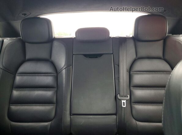 WP1AF2A59GLB93474 2016 PORSCHE MACAN Black Vista interior trasera