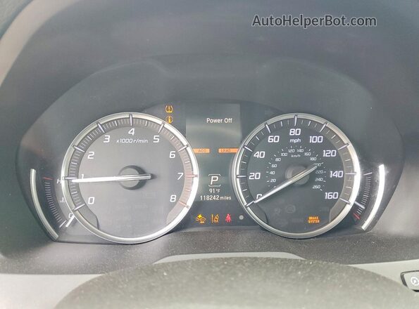 5J8YD3H32LL003333 2020 ACURA MDX Черный Вид задних сидений