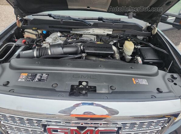 1GT42YEYXJF130861 2018 GMC SIERRA Черный Вид подкапотного пространства