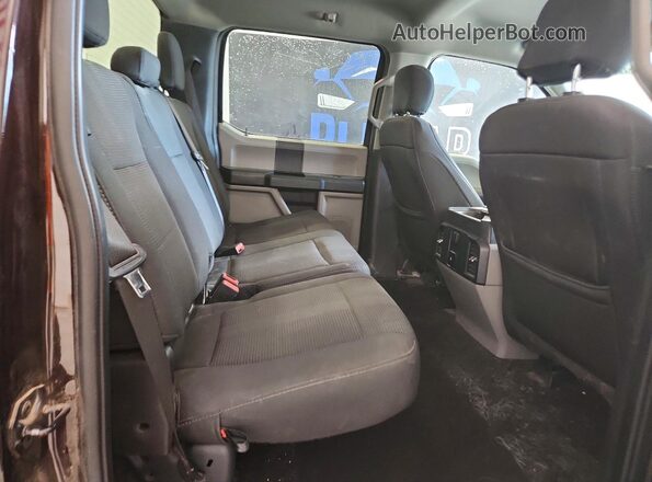 1FTEW1EP5KKC97788 2019 FORD F150 Бордовый Вид задних сидений