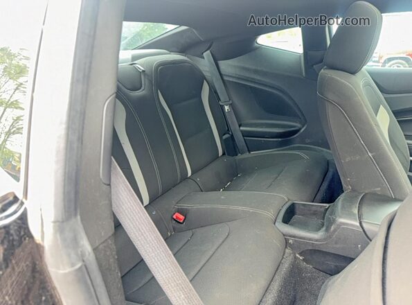 1G1FB1RX5J0178829 2018 CHEVROLET CAMARO Black Front interior view